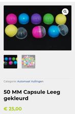 Lege 50 mm capsules, Ophalen of Verzenden, Nieuw