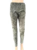 Ralph Lauren suede leggings, Kleding | Dames, Broeken en Pantalons, Gedragen, Grijs, Lang, Maat 34 (XS) of kleiner