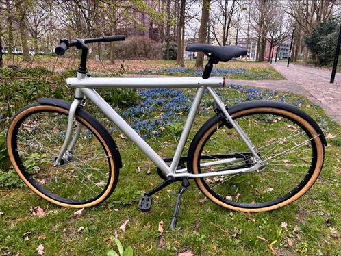 Van Moof Vanmoof no3 grijs, Fietsen en Brommers, Fietsen | Heren | Herenfietsen, Gebruikt, Overige merken, 57 tot 61 cm, Ophalen of Verzenden