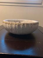 Orchidee bloempot steen, Huis en Inrichting, Ophalen, Zo goed als nieuw, Rond, Riet