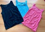Blouse dames. zwart, roze & turquoise maat S., Ophalen of Verzenden, Zo goed als nieuw, Maat 36 (S)