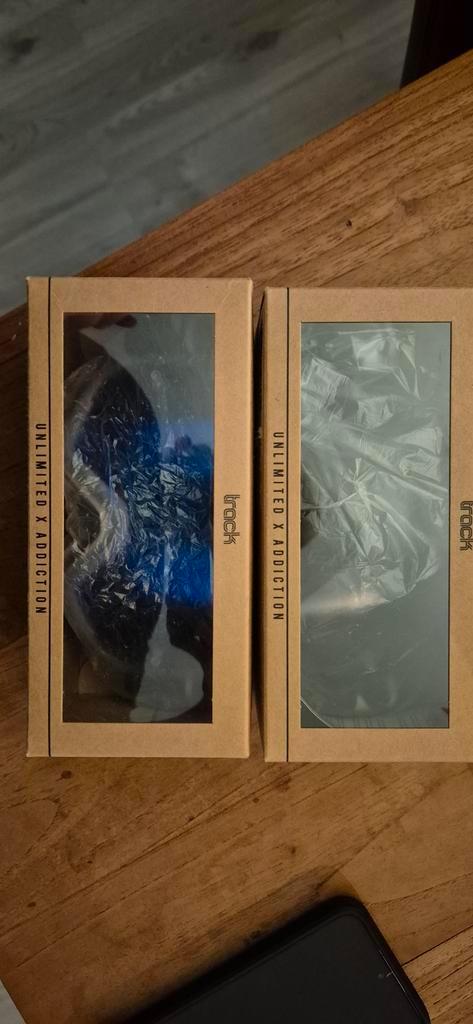 Kenny Track Jeugd Crossbril Zwart + Crystal (NIEUW), Kinderen en Baby's, Speelgoed | Buiten | Trampolines, Ophalen of Verzenden