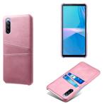 Backcover + Screenprotector voor Xperia 10 III _ Roze Goud, Verzenden, Nieuw, Hoesje of Tasje