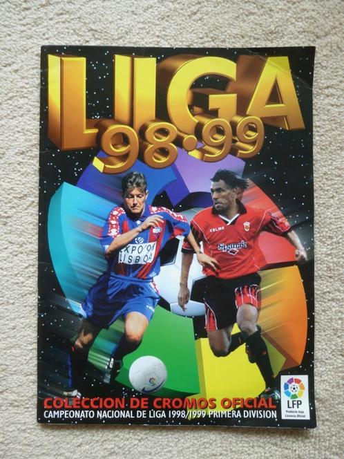 Voetbalplaatjes album Spanje 1998-99, Verzamelen, Sportartikelen en Voetbal, Gebruikt, Poster, Plaatje of Sticker, Buitenlandse clubs