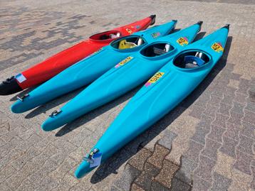 Altijd +/- 30 stuks gebruikte Kajaks op voorraad!! beschikbaar voor biedingen