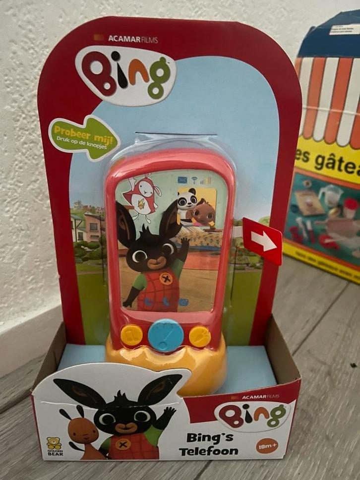 Bing speelgoed telefoon nieuw, Kinderen en Baby's, Speelgoed | Overig, Zo goed als nieuw, Jongen of Meisje, Ophalen of Verzenden