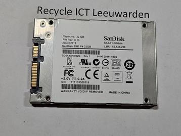 Sandisk 32gb laptop ssd hdd hardeschijf  beschikbaar voor biedingen