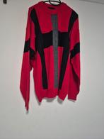 Carlo Colucci Trui - Rood/Zwart, Maat 52/54 (L), Ophalen of Verzenden, Zo goed als nieuw, Rood