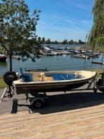 Sloep kruger 420 inc parsun 9.9pk 4 takt en trailer koopje, Watersport en Boten, Sloepen, Ophalen, 10 tot 30 pk, Zo goed als nieuw