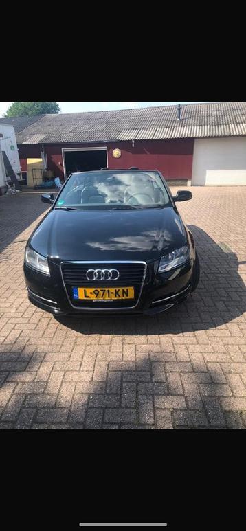 Audi A3 1.8 Tfsi 118KW Cabrio 2011 Zwart beschikbaar voor biedingen