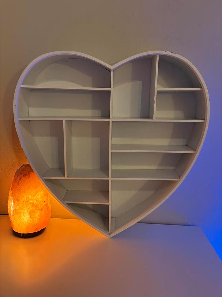 Hartvormige Wandplank - 60x60 cm, Huis en Inrichting, Woonaccessoires | Wandplanken en Boekenplanken, Gebruikt, Ophalen