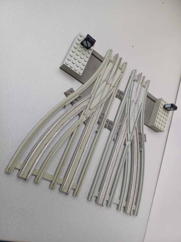 Lego train rails wissel, Ophalen of Verzenden, Gebruikt