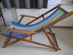Antieke ligstoel tuinstoel vintage bijna 100 jaar oud, Antiek en Kunst, Ophalen of Verzenden