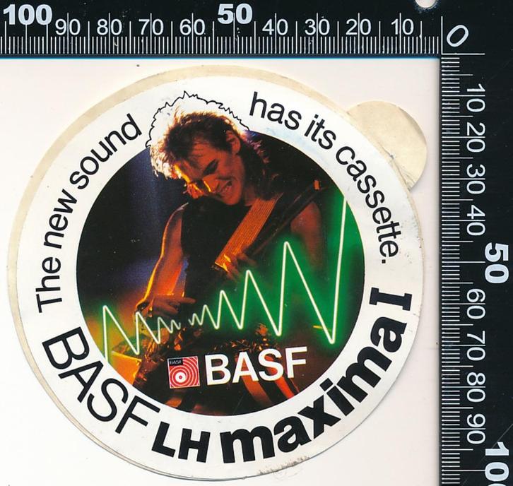 Sticker: BASF - LH Maxima I (2), Verzamelen, Stickers, Zo goed als nieuw, Bedrijf of Vereniging, Ophalen of Verzenden