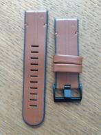 Garmin Quickfit 26 bandje siliconen/leer, Zwart, Garmin, Ophalen of Verzenden, Zo goed als nieuw