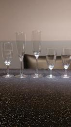 Champagne Glazen Set, Ophalen, Glas of Glazen, Gebruikt, Glas