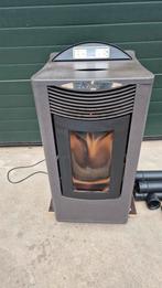 elena 3.16 kw palletkachel. met afvoerbuizen, Huis en Inrichting, Kachels, Ophalen, Nieuw, Hout, Pelletkachel