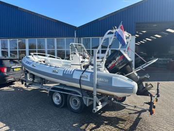 Novurania 570 rib rubberboot 150 pk Mercury EFI(boot is lek) beschikbaar voor biedingen