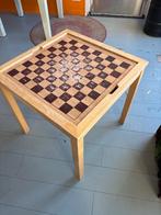 Houten schaaktafel, Ophalen, Gebruikt, Minder dan 50 cm, Tafelblad