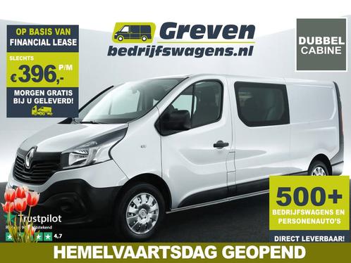 Renault Trafic 1.6 dCi T29 L2H1 Marge l Dubbele Cabine Airco, Auto's, Bestelauto's, Bedrijf, Te koop, ABS, Airbags, Airconditioning