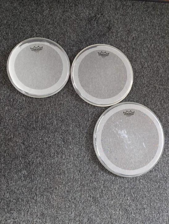 Te koop, diverse gebruikte Remo drumvellen., Muziek en Instrumenten, Drumstellen en Slagwerk, Gebruikt, Overige merken, Ophalen of Verzenden