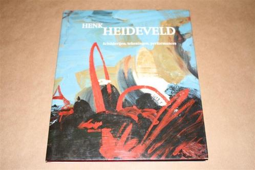 Henk Heideveld. Schilderijen, tekeningen, performances., Boeken, Kunst en Cultuur | Beeldend, Zo goed als nieuw, Schilder- en Tekenkunst