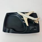 Vintage Boeing 747 Jumbo Jet keramiek asbak 1970, Verzamelen, Ophalen of Verzenden, Gebruikt, Schaalmodel