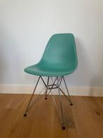 Vitra Eames Plastic Chair DSR | design stoel | groen/blauw, Huis en Inrichting, Stoelen, Ophalen, Kunststof, Gebruikt, Blauw