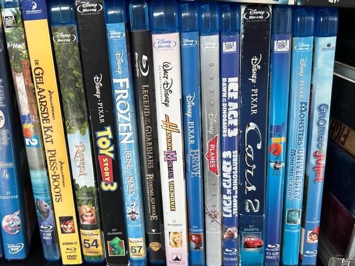 Blu-ray -  Disney - kinderfilms, Cd's en Dvd's, Blu-ray, Gebruikt, Tekenfilms en Animatie, Ophalen of Verzenden