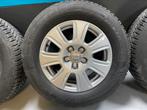 LM velgen 16 inch, Audi Q2, zilverkleur met winterbanden, 215 mm, Banden en Velgen, 16 inch, Gebruikt