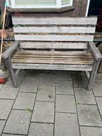 Degelijke, zware pichnick bank, Ophalen, Zo goed als nieuw, Hout