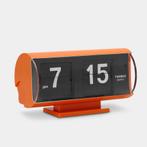 Twemco QT-30T flip klok (oranje), Huis en Inrichting, Woonaccessoires | Klokken, Ophalen of Verzenden, Nieuw, Analoog, Staande klok