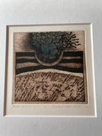 Ets van Peter Oosterhuis - Boeket voor Met, Antiek en Kunst, Ophalen of Verzenden
