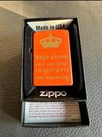 Zippo oranje nieuw, Ophalen of Verzenden, Nieuw, Aansteker