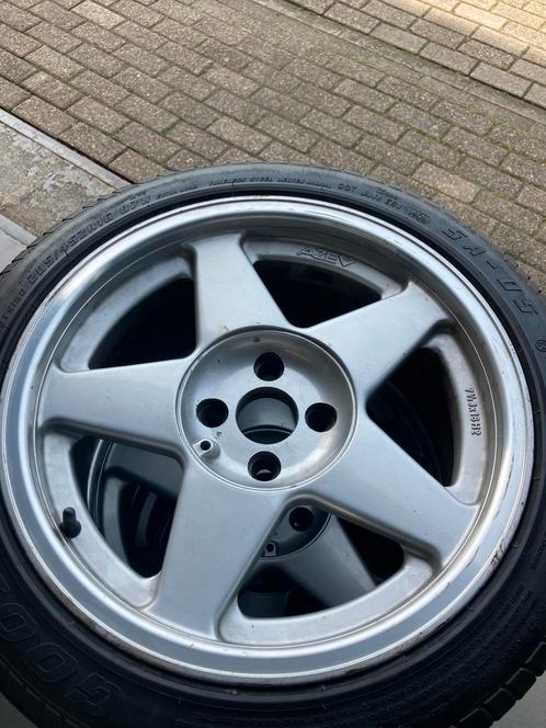 AZEV A Borbet MIM BBS Velgen Slicks 4x100 BMW e30 Opel etc!, Auto-onderdelen, Banden en Velgen, Band(en), Zomerbanden, 19 inch