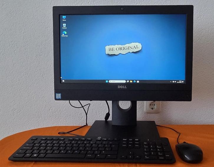 Dell all-in-one PC | i5-7500T 8GB 256GB SSD Wind 11, Computers en Software, Desktop Pc's, Gebruikt, 4 Ghz of meer, SSD, 8 GB, Met monitor