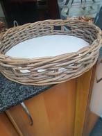 Rotan dienblad, Ophalen, Zo goed als nieuw, Rond