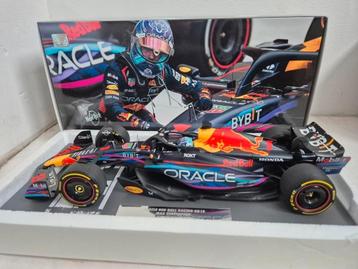 max verstappen 1:18 special livery miami rb19 2023  beschikbaar voor biedingen
