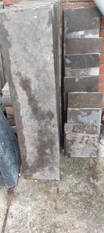 20 m1 vijverrand, 100x25x3 cm. Chinees hardsteen, Tuin en Terras, Tegels en Klinkers, Ophalen, Gebruikt, Natuursteen, Terrastegels