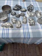 19 oude vormpjes, Antiek en Kunst, Curiosa en Brocante, Ophalen
