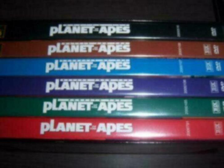  Planet of the Apes The Evolution 6-disc box (l.e) nieuw, Cd's en Dvd's, Dvd's | Tv en Series, Zo goed als nieuw, Science Fiction en Fantasy