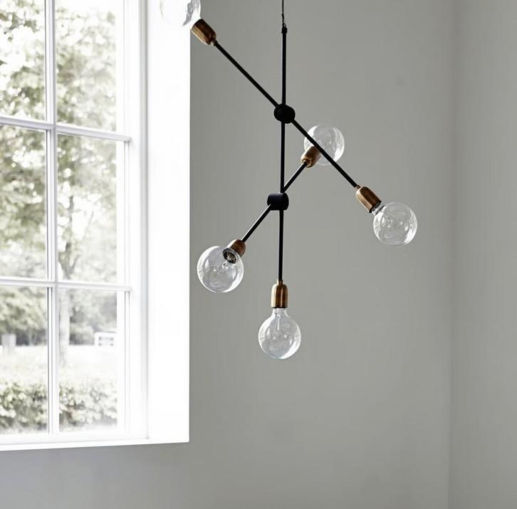 House Doctor Molecular plafondlamp, Huis en Inrichting, Lampen | Plafondlampen, Zo goed als nieuw, Ophalen