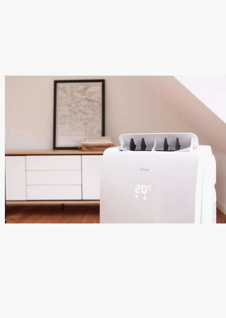 Qlima P522 mobiele airco/verwarming/ontvochtiger, Witgoed en Apparatuur, Airco's, Zo goed als nieuw, Mobiele airco, 3 snelheden of meer