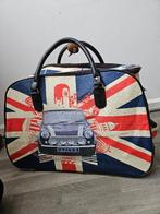 Reis koffer Union Jack, Uitschuifbare handgreep, Gebruikt, 50 tot 60 cm, Ophalen of Verzenden