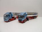 Volvo en Daf  '' Anhalt spedition ''  1/87  Herpa '', Ophalen of Verzenden, Zo goed als nieuw, Bus of Vrachtwagen, Herpa