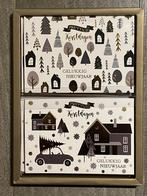 10 luxe kerstkaarten (met folie en enveloppen), Diversen, Ophalen of Verzenden, Nieuw