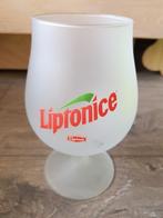 Glas op voet voor Lipton ice tea -- Lipton -- melkglas, Ophalen of Verzenden, Zo goed als nieuw, Overige typen