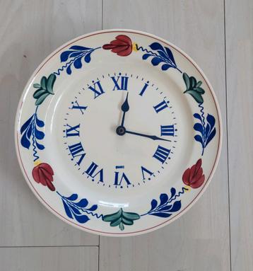Vintage Boerenbont wandklok / Boch Belgium / goed werkend beschikbaar voor biedingen