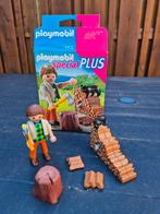 Playmobil Special Plus Houthakker Set 5412, Ophalen of Verzenden, Zo goed als nieuw, Complete set