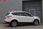 Ford Kuga I Escape 2.0 Titanium 4WD I Aut. I 250PK I Navi I, Auto's, Ford, Automaat, Zwart, 4 cilinders, Wit